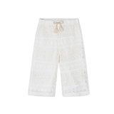 Mayoral Kız çocukları için dantelli pantolon, ham, Ham, 8 Yaş
