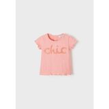 Mayoral Mayoral-Kız BEBEK-T-SHIRT-SS22-M1032 - 2 Ay - Pembe