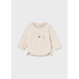 Mayoral Newborn Bebek Sweatshirt - Bej - 0 - 1 Ay