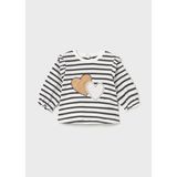 Mayoral Newborn Kız Bebek Sweatshirt - Siyah - 0 - 1 Ay