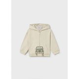 Mayoral Yazlık Erkek Bebek Araç Baskılı Sweatshirt - Bej - 4 Yaş