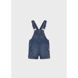 Mayoral Yazlık Erkek Bebek Denim Salopet - Mavi - 3 Yaş
