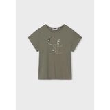 Mayoral Yazlık Kız Çocuk T-Shirt - Haki Yeşil - 12 Yaş