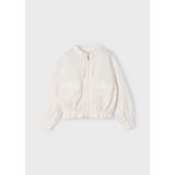 Mayoral Yazlık -Mevsimlik Kız Çocuk Sweatshirt - Krem - 6 Yaş