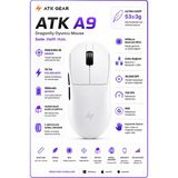 Maypal Atk Dragonfly A9 Kablosuz Oyuncu Wireless Mouse 53GR 1000HZ Paw 3395SE 3 Modlu Bağlantı