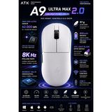 Maypal Atk Dragonfly A9 Ultra Max 2.0 Kablosuz Oyuncu Wireless Mouse 53GR 8000Hz PixArt PAW3950 Ultra 3 Modlu Bağlantı 8K Polling Rate