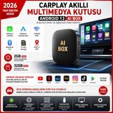 Maypal LS2 Android 13.0 Carplay Aibox 2GB RAM 32GB ROM Kablosuz Android Auto Carplay Netflix Youtube Wifi Hareket Halinde Video Oynatma - LS1-2GB RAM