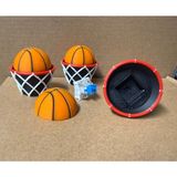 Mays 3D Studio 3D Baskı Basketbol Potası Clicker Stres Oyuncağı Tık Sesli Fidget Oyuncak