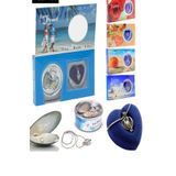 Mays Accessory Sevgiliye Özel Hediye Midye Inci Kolye Seti Doğum Günü Sepeti Kız Arkadaşa Sevgili