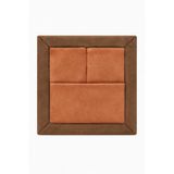 May's Nest | El Yapımı Dikişsiz Puffy Kumaş Organizer | Modern Yatak Başı, Duvar Düzenleyici Cep | Çok Amaçlı 28x28 cm | Eşsiz Dokulu