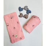 Mayu Baby Collection Kelebek Serisi %100 Pamuk Müslin Bebek Battaniyesi