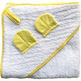 Mayu Baby Collection White Bebek Banyo Havlusu - Beyaz