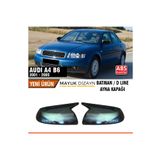 Mayuk Dizayn AUDİ A4 B6 (2001-2005) Batman Yarasa Ayna Kapağı + Montaj Bandı --Mayuk Dizayn--