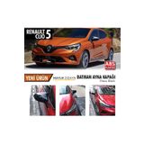 Mayuk Dizayn Renault Clio 5 (2019 VE SONRASI) Uyumlu Batman Yarasa Ayna Kapağı Ve Montaj Bandı ----