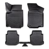 Mayuk Dizayn Volkswagen Golf 4 1997-2005 Arası Myk 3d Premium Havuzlu Oto Paspas Yüksek Dayanıklılık - siyah