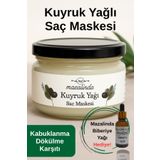 Mazalinda Kuyruk Yağlı Dökülme Kabuklanma Karşıtı Hızlı Uzamaya Yardımcı Saç Maskesi Kuyrukyağı Kremi 230ml