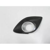 Mazda 2 Hatchback 2012-2014 Sis Lamba Kapağı Sol Delikli - Çerçevesi Gümüş Gri (Tyg) (Adet) (Oem No:dr6150c20a)