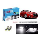 Mazda 3 LED Plaka Aydınlatma Ampul Seti FEMEX Parlak Beyaz
