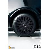 Mazda 323 13'' Inç Jant Kapağı (4 Adet) Siyah S110