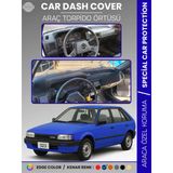 Mazda 323 Bf (1985-1989) Torpido Örtüsü Panel Koruma Torpido Koruma Tam Uyum Çatlamayı Önler Kaymaz