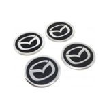 Mazda Alüminyum Yapıştırma Jant Göbeği 4'Lü 60Mm
