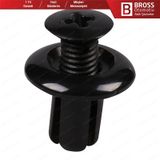 Mazda B092-51-833 Ford MB-455-56143 İçin 10 Adet Davlumbaz Klipsi