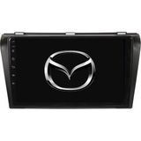 Mazda Mazda 3 Araç Multimedya Android Ekran Carplay Navigasyon Double Teyp 4+64 9" 04-09 Black Blueway