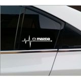 Mazda Nabız Kalp Atışı Sticker 2 Adet Sağ Sol