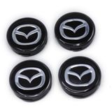 Mazda Siyah 55/58 Jant Göbeği 4'lü Set