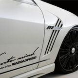 Mazda Speed Yan Kapı Çamurluk Sticker Araba Oto Yapıştırma 2Adet