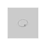 MAZEN Gri Toplu Halka | 925 Ayar Gümüş Tekli Hızma | Minimalist Burun Piercing | Kadın Takı Aksesuar