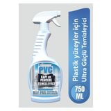 MB CLEANER PVC Kapı & Pencere Temizleyici Sprey 750 ML | Küf, Pas ve Sararma Giderici Güçlü Plastik Yüzey Temizleyici