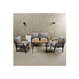 MB GARDEN FURNITURE Simetri Model, Balkon, Bahçe, Cafe, Metal Koltuk Takımı, Bahçe Takımı , Çay Seti, 2 1 1 Masa