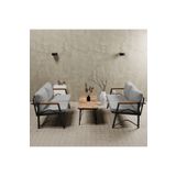 MB GARDEN FURNITURE Simetri Model, Balkon, Bahçe, Cafe, Metal Koltuk Takımı, Bahçe Takımı ,Çay Seti,2+2 sehpalı süngerli
