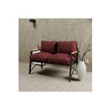 MB GARDEN FURNITURE Simetri Model, Balkon, Mutfak, Bahçe, Cafe,metal Koltuk Takımı, Bahçe Takımı , Çay Seti,ikili Koltuk