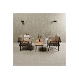MB GARDEN FURNITURE Simetri Model, Balkon,mutfak, Bahçe, Cafe, Metal Koltuk Takımı, Bahçe Takımı , Çay Seti, 1+1+SEHPA