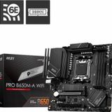 Mb Pro B650M-A Wifi Am5 Ddr5 6400Mhz(Oc) Hdmı Dp M.2 Usb3.2 2.5G Lan Wifi 6E Matx Amd Anakart