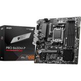MB Pro B650M-P Am5 Ddr5 6000MHZ(OC) HDMI Dp VGA 2x M.2 Usb3.2 2.5g Lan Matx Anakart