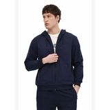 MB SN72 FZ HOD 6FX Lacivert Erkek Fermuarlı Sweatshirt