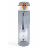 M&B Water Bottle 600ml Pipetli Suluk, Askılı, Gri