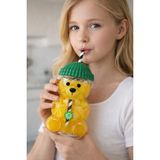 M&B Water Bottle Bearista Soğuk İçecek Bardağı Plastik 600 ml - Meşrubat ve Kokteyl Bardağı - 1 Adet