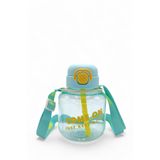 M&B Water Bottle Come On Pipetli Suluk, 750 ml, Mavi, Çocuk Okul Suluğu, Boyun Askılı