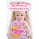 M&B Water Bottle Yeah 800 ml Çift Bölmeli Suluk Pembe Renkli Plastik Matara Okul Çocuk İçin BPA İçermez