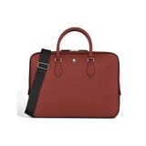 MB222923 Mont Blanc Sartorial Kahverengi Deri İnce Evrak Çantası 222923