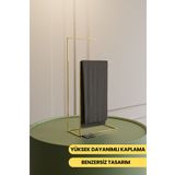mba decor metal bending art Gold Paslanmaz Çelik Banyo Askısı - Şık Dekoratif Havluluk ve Banyo Aksesuarı 40cm