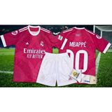 Mbappe Real Madrid Yeni Sezon Çocuk Forması 3 Lü Set - 00-Pembe - 11 - 12 Yaş