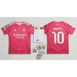 Mbappe Real Madrıd Yenı Sezon Forması Dörtlü Set - 00-Pembe - 5 - 6 Yaş