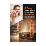 Mbb E-Ticaret 0.7mm Süper Mikro Ince Hss Kobalt Mikro Matkap Ucu Seti (10'lu) 723193