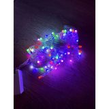 Mbb E-Ticaret 10M 100 LED Damla Uçlu Rgb Işık Şeffaf Kablo Mz-17-10