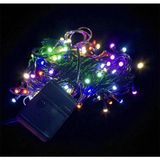 Mbb E-Ticaret 10M 100 LED Damla Uçlu Rgb Işık Siyah Kablo Mz-17-2